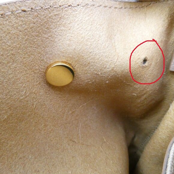 Cuyana Women’s Leather Backpack 13-inc - Cappuccino Missing 1 Metal Button See main image 16